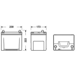 Аккумулятор DETA DA654