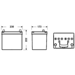 Battery DETA DL604