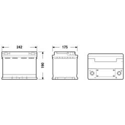 Aku EXIDE EK620 AGM