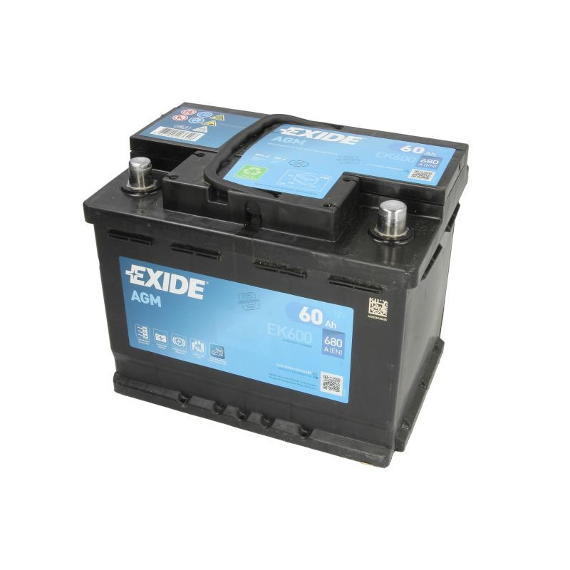 Аккумулятор EXIDE EK600 AGM