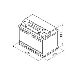 Аккумулятор BOSCH S4008