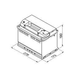 Аккумулятор BOSCH S4009