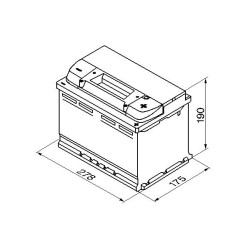 Battery BOSCH S5008