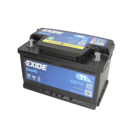 Battery EXIDE EB712