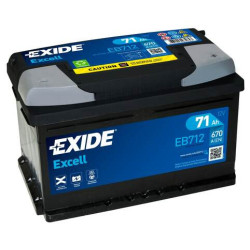 Battery EXIDE EB712