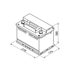 Battery BOSCH S3008