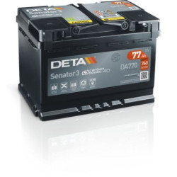 Аккумулятор DETA DA770