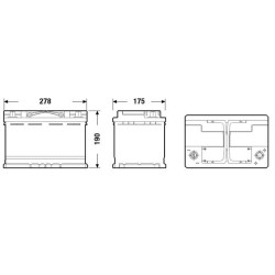 Battery DETA DK720 AGM