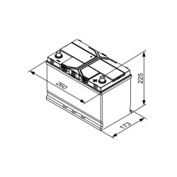 Battery BOSCH S4E41