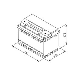 Battery BOSCH S4E10