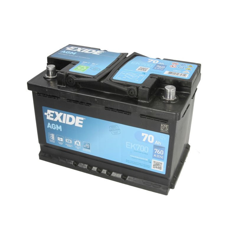 Аккумулятор EXIDE EK700 AGM