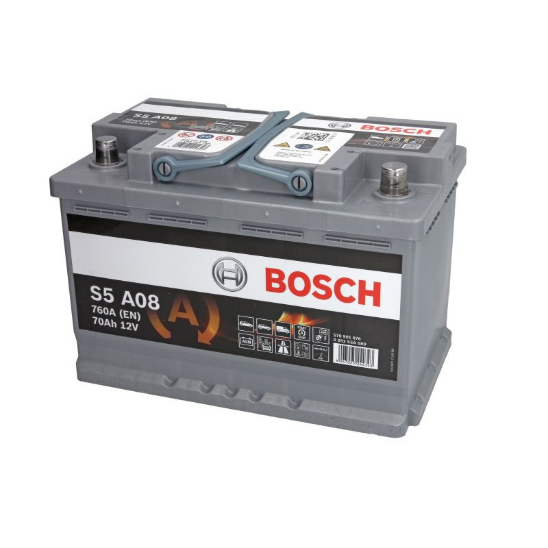 Аккумулятор BOSCH S5A08 AGM