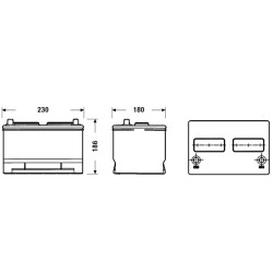 Battery EXIDE EB858