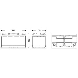 Аккумулятор EXIDE EK820 AGM