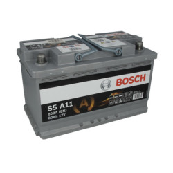 Aku BOSCH S5A11 AGM