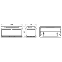 Battery EXIDE EB852