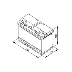 Аккумулятор BOSCH S4011