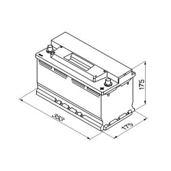 Aku BOSCH S3012