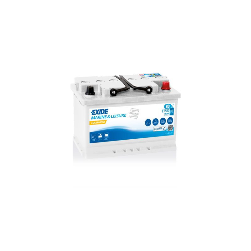 Battery EXIDE ET550