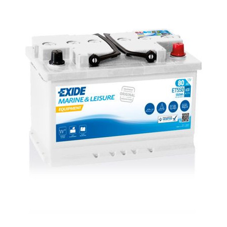 Battery EXIDE ET550