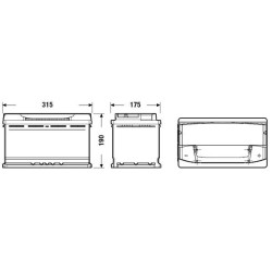 Аккумулятор EXIDE EA900