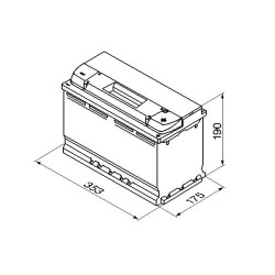 Aku BOSCH S4013