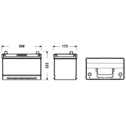 Battery TUDOR TB954