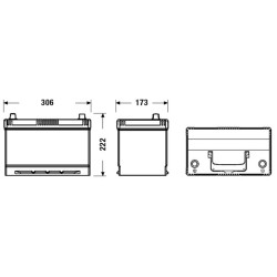 Battery DETA DB955