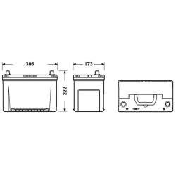 Battery DETA DA954