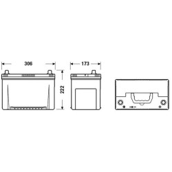 Аккумулятор EXIDE EA955