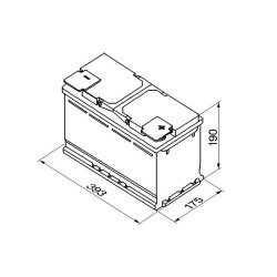 Battery BOSCH S5015