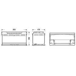 Battery DETA DA1000