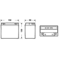 Battery EXIDE EK111