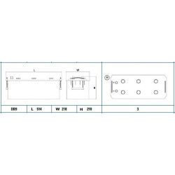 Battery EXIDE EG1353