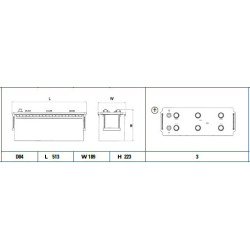 Battery EXIDE EG1403