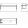 Battery EXIDE EF1453