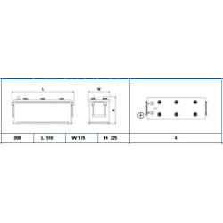 Battery EXIDE EG1406