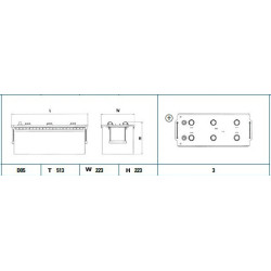 Аккумулятор EXIDE EG1803