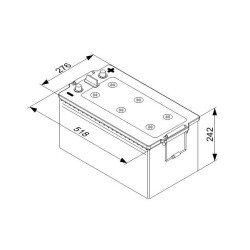 Аккумулятор BOSCH T5080