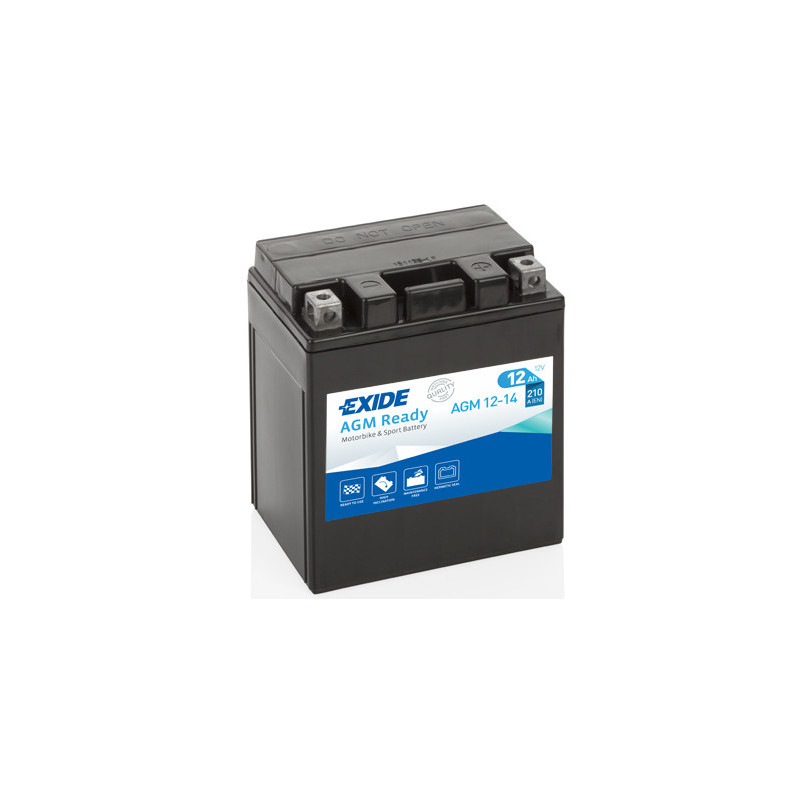 Аккумулятор YTX14AHL-BS EXIDE AGM READY