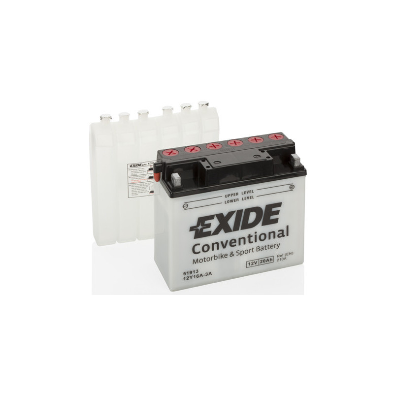 Aku 12Y16A-3A 51913 EXIDE
