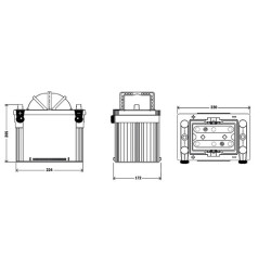 Battery EXIDE EX900 AGM