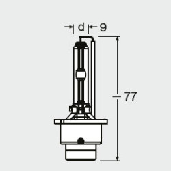 Ксеноновая лампа OSRAM D4S 66440 XENARC