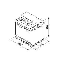 Аккумулятор BOSCH S3003