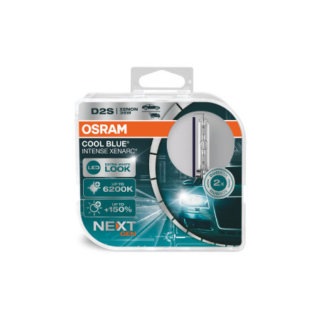 Xenon bulb OSRAM D2S 66240 HCB COOL BLUE INTENSE