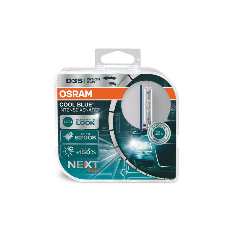 Xenon bulb OSRAM D3S 66340 HCB COOL BLUE INTENSE