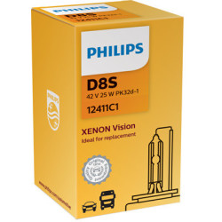 Ксеноновая лампа PHILIPS D8S 12411C1