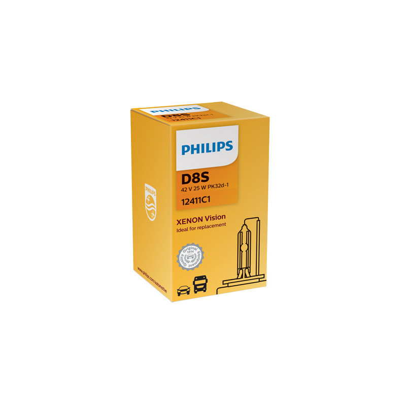 Ксеноновая лампа PHILIPS D8S 12411C1