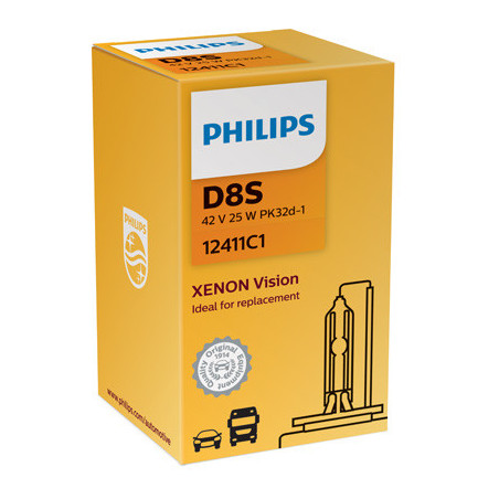 Ксеноновая лампа PHILIPS D8S 12411C1