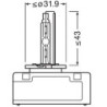 Xenon pirn OSRAM D5S 66540 XENARC